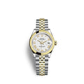 Rolex Lady-Datejust 28, Oystersteel and 18k Yellow Gold, Ref# 279163-0023