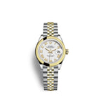 Rolex Lady-Datejust 28, Oystersteel and 18k Yellow Gold, Ref# 279163-0023