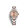 Rolex Lady-Datejust 28, Oystersteel and 18k Everose Gold, Ref# 279171-0024