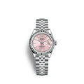 Rolex Lady-Datejust 28, Oystersteel and 18k White Gold, Ref# 279174-0001