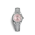 Rolex Lady-Datejust 28, Oystersteel and 18k White Gold, Ref# 279174-0003