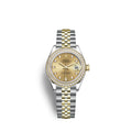 Rolex Lady-Datejust 28, Oystersteel and 18k Yellow Gold, Ref# 279383RBR-0011