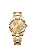 Rolex Sky-Dweller, 42mm, 18k Yellow Gold, Ref# 336938-0001