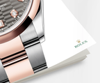 Rolex Datejust 36mm, Oystersteel and 18k Everose Gold, Ref# 126201-0042