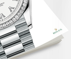 Rolex Day-Date, 36mm, Platinum and Diamonds, Ref# 128396tbr-0010