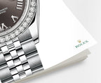 Rolex Lady-Datejust 28, Oystersteel and 18k White Gold, Ref# 279384RBR-0015
