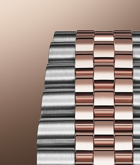 Rolex Datejust 41 Oystersteel and Everose gold Ref# 126301-0008