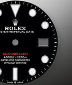 Rolex Sea-Dweller 43, Oystersteel, Red Letters, Ref# 126600-0002