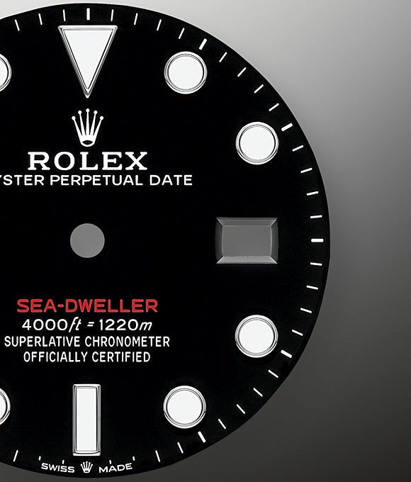 Rolex Sea-Dweller 43, Oystersteel, Red Letters, Ref# 126600-0002