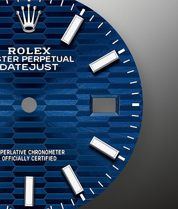 Rolex Datejust 36 Oystersteel and white gold Ref# 126284RBR-0041