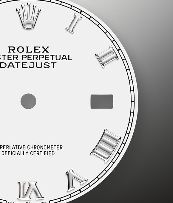 Rolex Datejust 36 Oystersteel and white gold Ref# 126284RBR-0018
