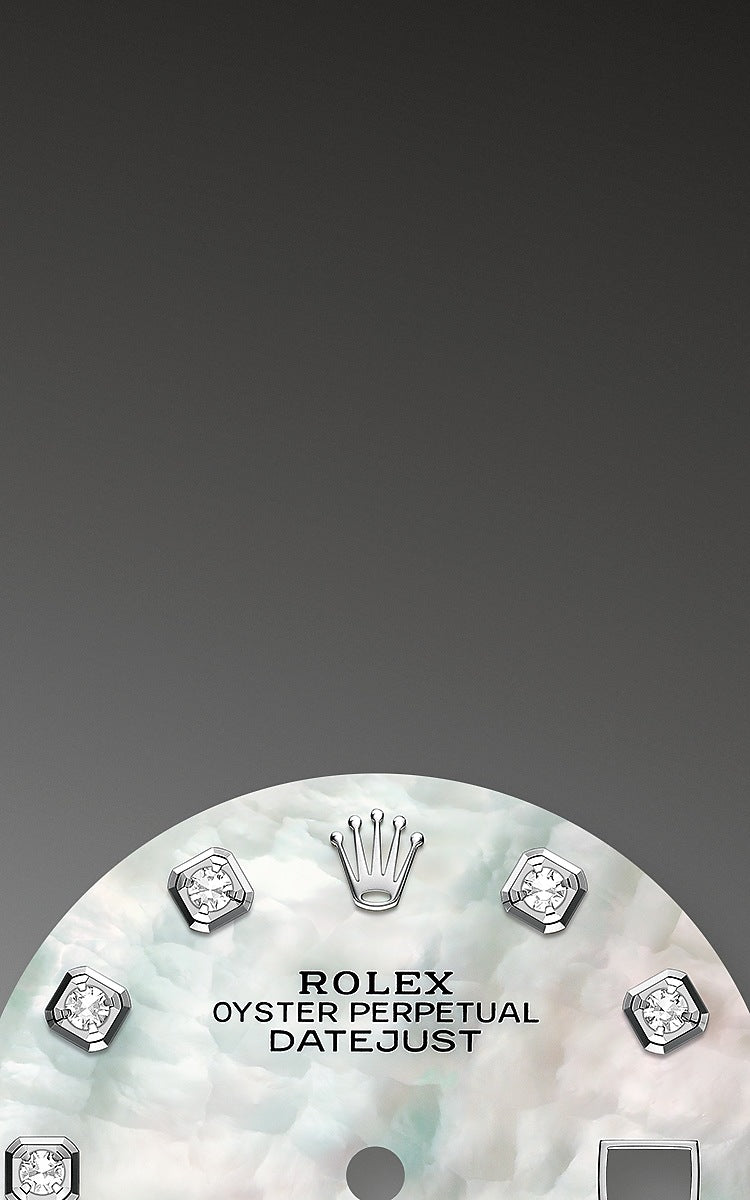 Rolex Datejust 36 Oystersteel and white gold Ref# 126284RBR-0011