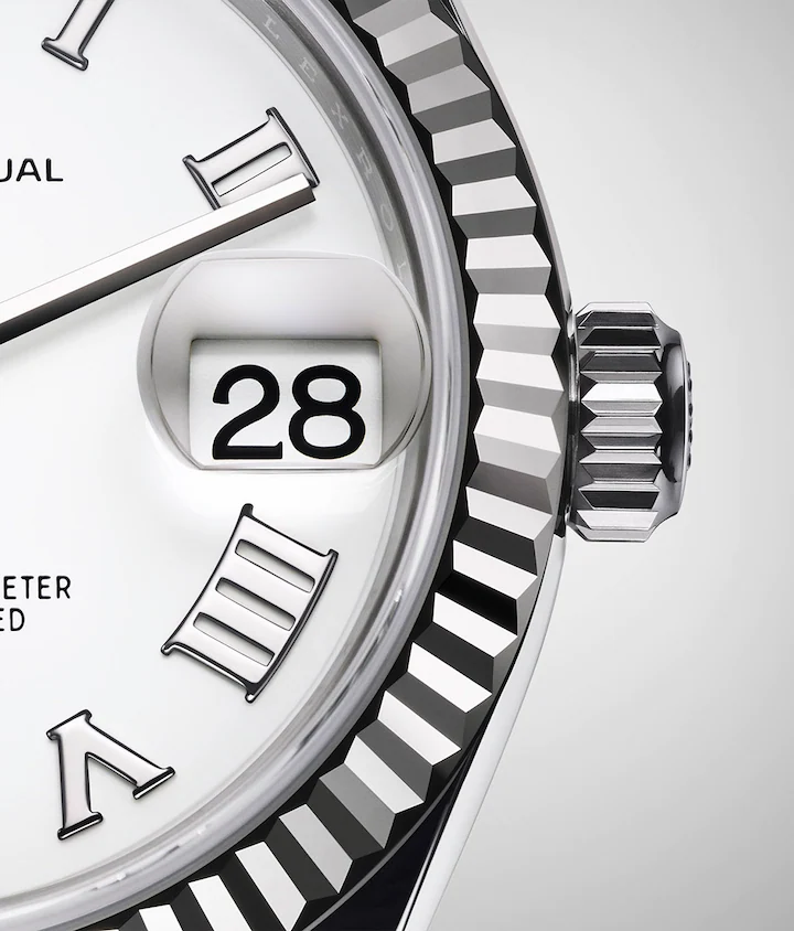 Rolex Datejust 31, Oystersteel and 18k White Gold, Ref# 278274-0009