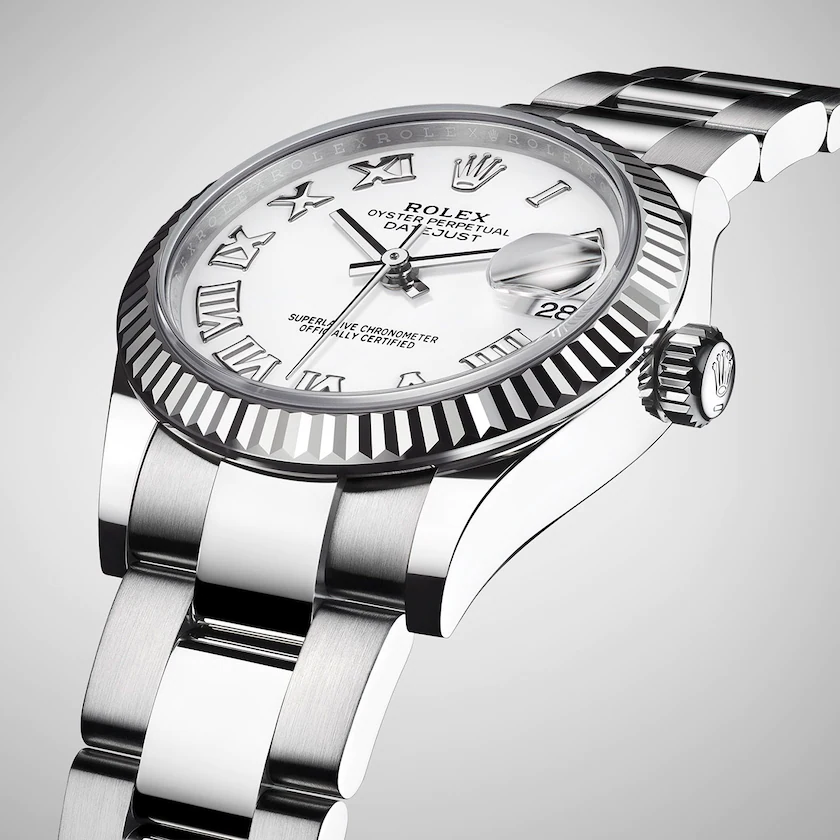 Rolex Datejust 31, Oystersteel and 18k White Gold, Ref# 278274-0009