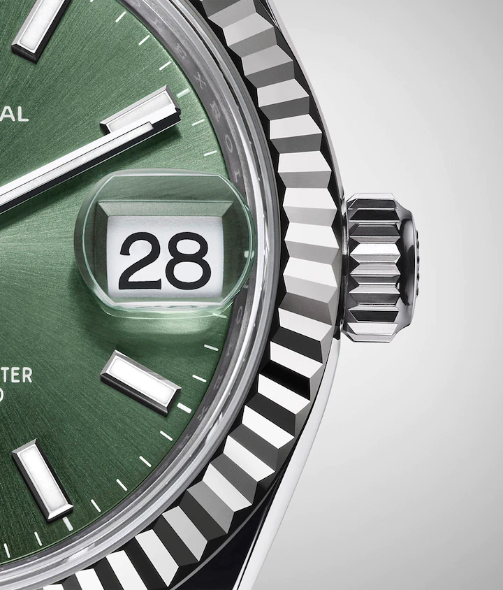 Rolex Datejust 31, Oystersteel and 18k White Gold, Ref# 278274-0018