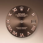 Rolex Lady-Datejust 28, 18kt Everose Gold and diamonds, Ref# 279135RBR-0012