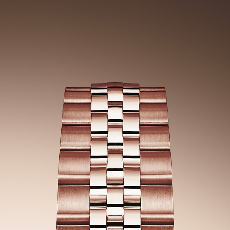 Rolex Lady-Datejust 28, 18k Everose Gold, Ref# 279175-0008