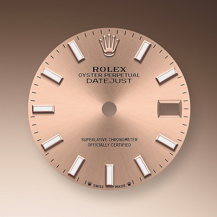 Rolex Lady-Datejust 28, Oystersteel and 18k Everose Gold, Ref# 279161-0024