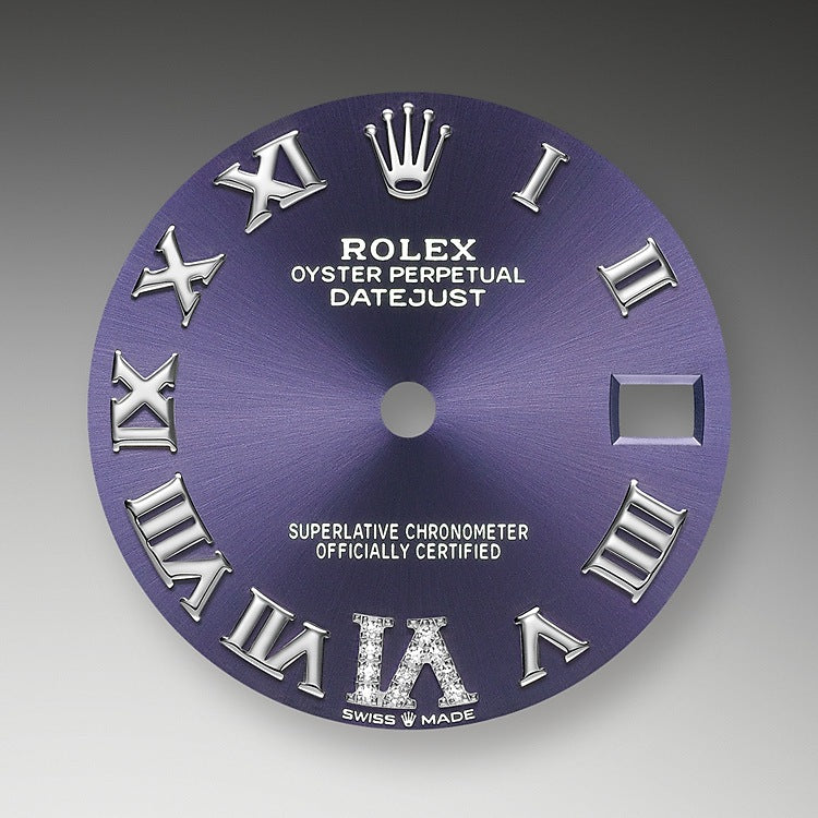 Rolex Datejust 31, Oystersteel, 18kt White Gold and diamonds, Ref# 278344RBR-0028