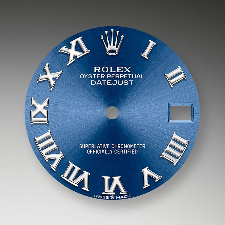 Rolex Datejust 31, Oystersteel, 18kt White Gold and diamonds, Ref# 278344RBR-0036