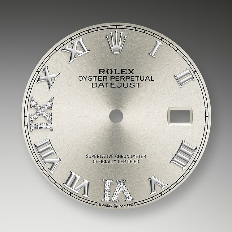 Rolex Datejust 36, Stainless Steel and 18k White Gold, 36mm, Ref# 126234-0030