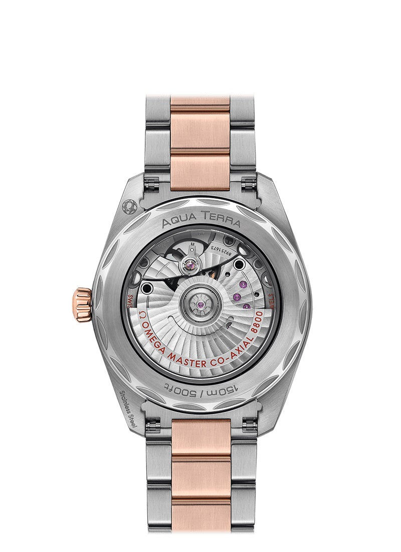 Omega Seamaster AQUA TERRA 150M CO‑AXIAL MASTER CHRONOMETER LADIES' Ref# 220.25.38.20.55.001