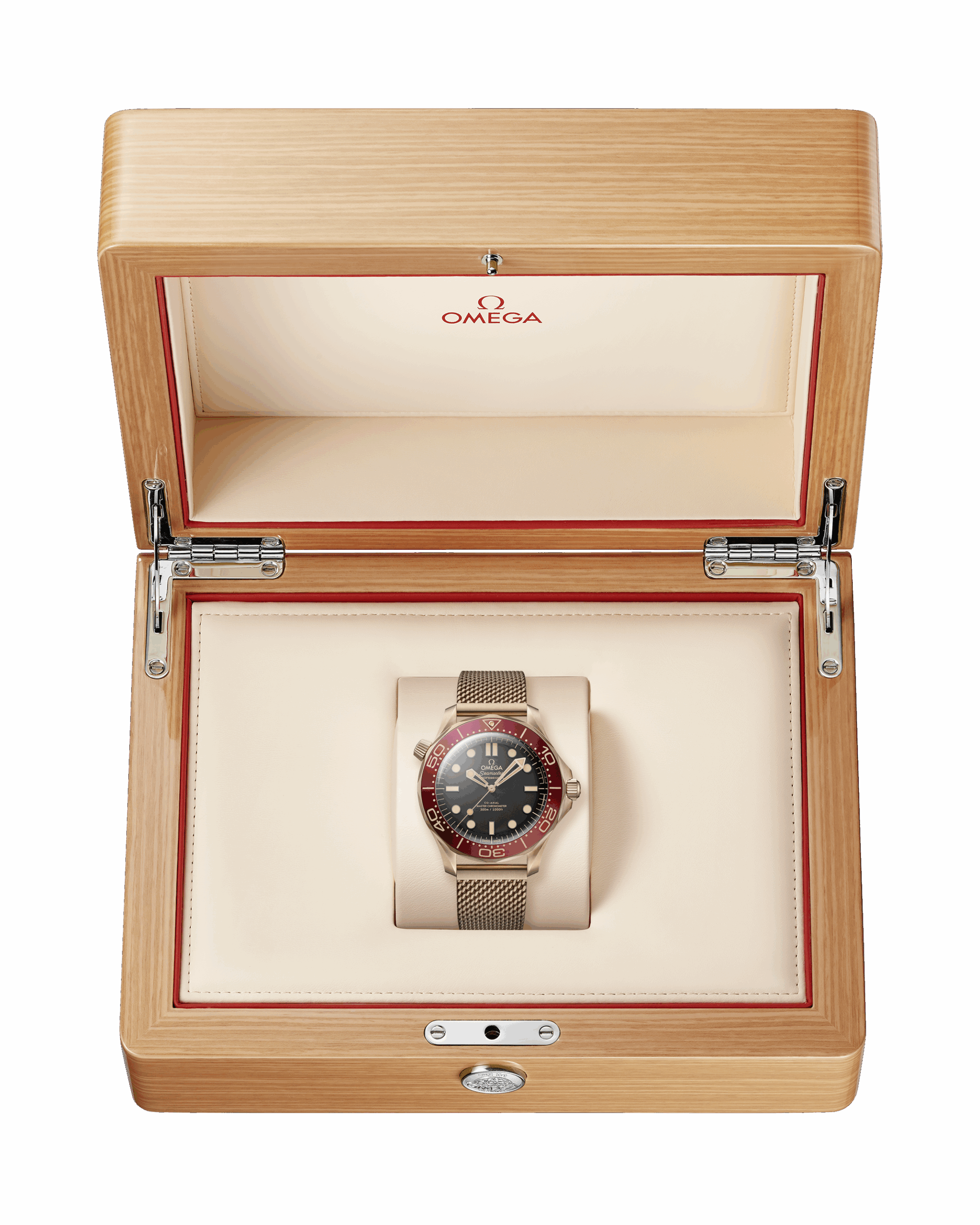 Unworn, Omega Seamaster Diver 300m, 18k Bronze Gold, 42mm, Ref# 210.90.42.20.01.003, box and papers