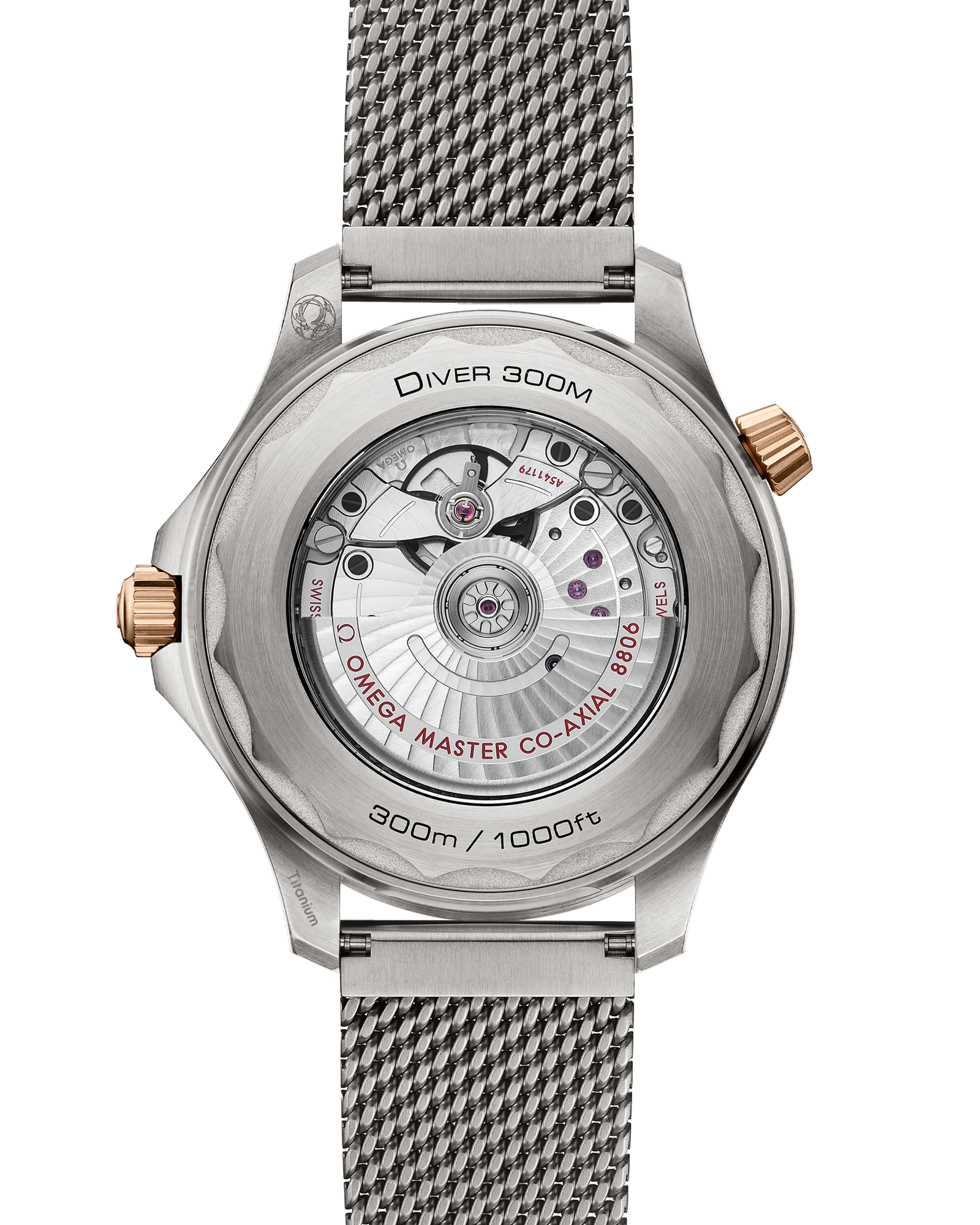 Unworn, Omega Seamaster Diver 300m, Titanium and OMEGA’s exclusive 9K Bronze Gold, 42mm, Ref# 210.90.42.20.10.001, box and papers