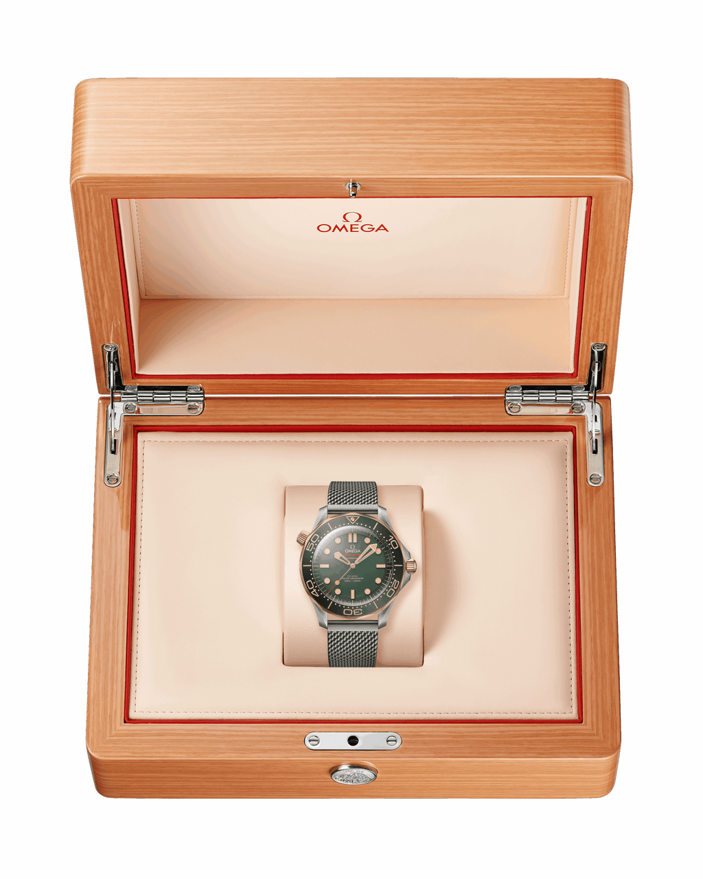 Unworn, Omega Seamaster Diver 300m, Titanium and OMEGA’s exclusive 9K Bronze Gold, 42mm, Ref# 210.90.42.20.10.001, box and papers