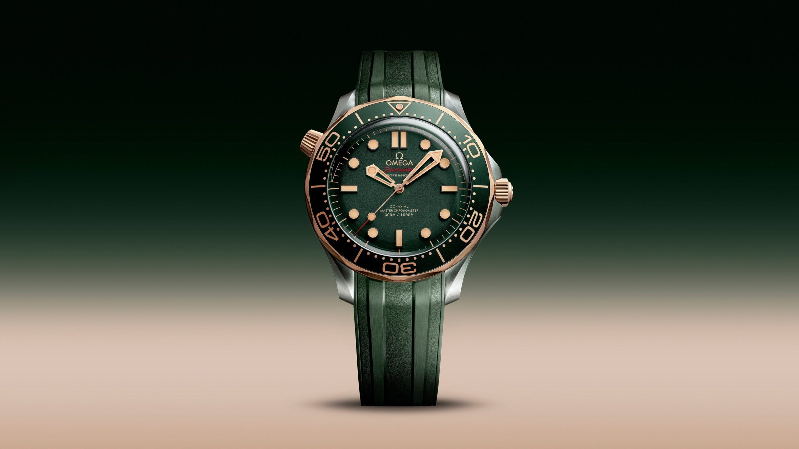 Unworn, Omega Seamaster Diver 300m, Titanium and OMEGA’s exclusive 9K Bronze Gold, 42mm, Ref# 210.92.42.20.10.001, box and papers