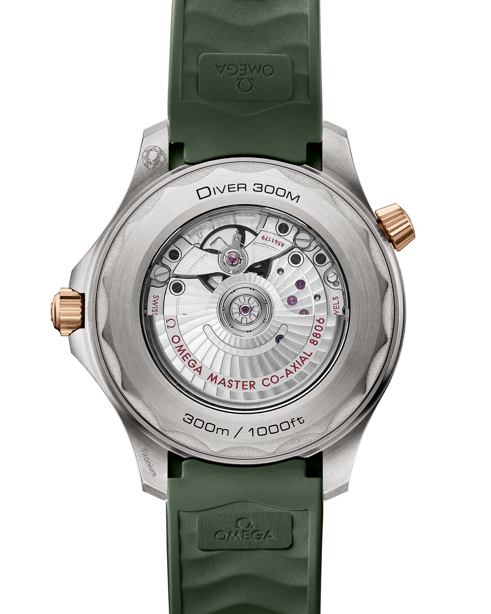 Unworn, Omega Seamaster Diver 300m, Titanium and OMEGA’s exclusive 9K Bronze Gold, 42mm, Ref# 210.92.42.20.10.001, box and papers