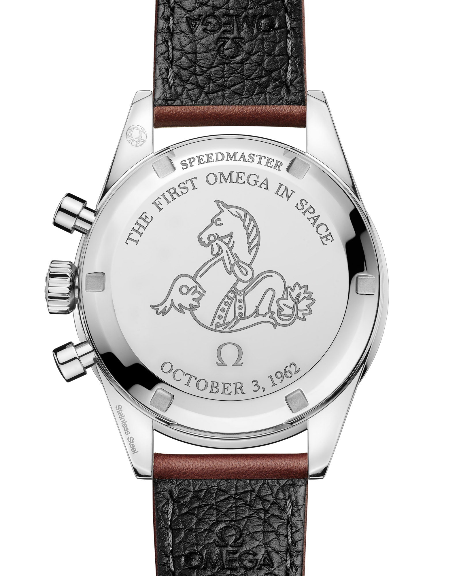 Unworn, Omega Speedmaster First Omega in Space, Co-Axial Chronograph, 39,7mm, Ref# 310.32.40.50.06.002, box and papers