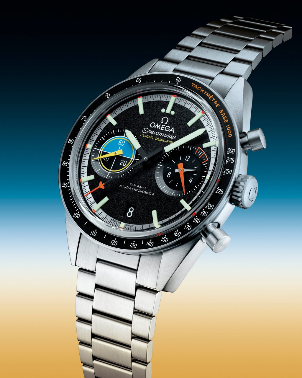 Unworn, Omega Speedmaster Pilot, Stainless Steel, Chronograph, 40.85 mm, Ref# 332.10.41.51.01.002, box and papers