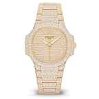 Patek Philippe Nautilus Haute Joaillerie Ladies Automatic Watch, 18K Rose Gold and Diamonds, 35,2mm, Ref# 7118/1450R-001