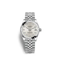 Rolex Datejust 31, Oystersteel, 18kt White Gold and diamonds, Ref# 278344RBR-0032