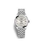 Rolex Datejust 31, Oystersteel, 18kt White Gold and diamonds, Ref# 278344RBR-0032
