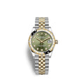 Rolex Datejust 31, Oystersteel, 18kt Yellow Gold and diamonds, Ref# 278343RBR-0030