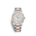 Rolex Datejust 36 Oystersteel and Everose gold Ref# 126281RBR-0010