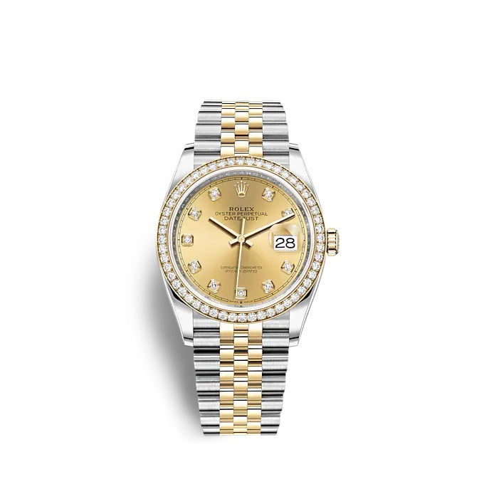 Rolex Datejust 36 Oystersteel and yellow gold Ref# 126283RBR-0003