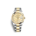 Rolex Datejust 36 Oystersteel and yellow gold Ref# 126203-0038