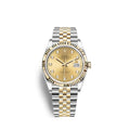 Rolex Datejust 36 Oystersteel and yellow gold Ref# 126233-0017