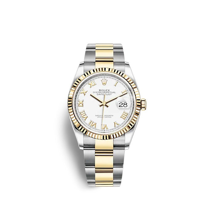 Rolex Datejust 36 Oystersteel and yellow gold Ref# 126233-0030