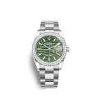 Rolex Datejust 36 Oystersteel and white gold Ref# 126284RBR-0040