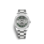 Rolex Datejust 36 Oystersteel and white gold Ref# 126284RBR-0038