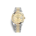 Rolex Datejust 36 Oystersteel and yellow gold Ref# 126203-0039