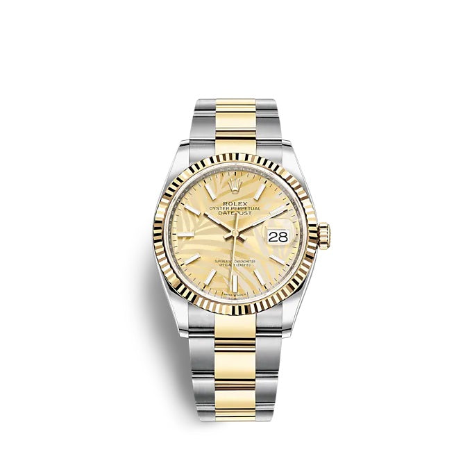 Rolex Datejust 36 Oystersteel and yellow gold Ref# 126233-0038
