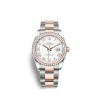 Rolex Datejust 36 Oystersteel and Everose gold Ref# 126281RBR-0004