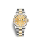 Rolex Datejust 36 Oystersteel and yellow gold Ref# 126283RBR-0020