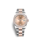 Rolex Datejust 36 Oystersteel and Everose gold Ref# 126281RBR-0016