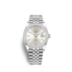 Rolex Datejust 36 Oystersteel and white gold Ref# 126284RBR-0005